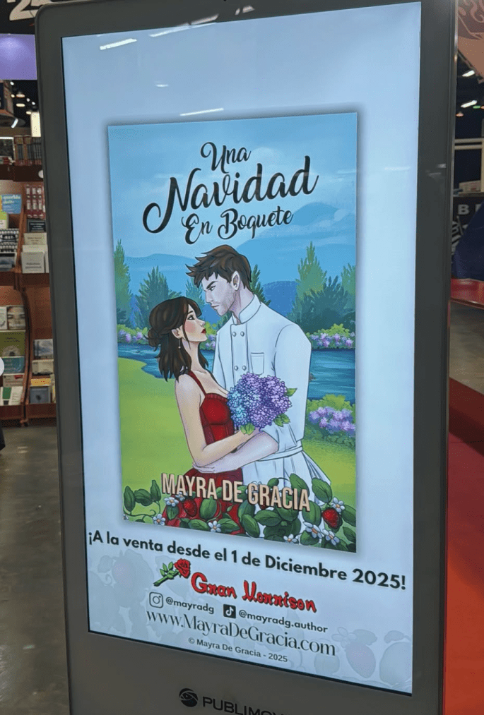 NOTICIA | Mayra De Gracia promociona su próxima novela, ‘ Una Navidad en&nbsp;Boquete’